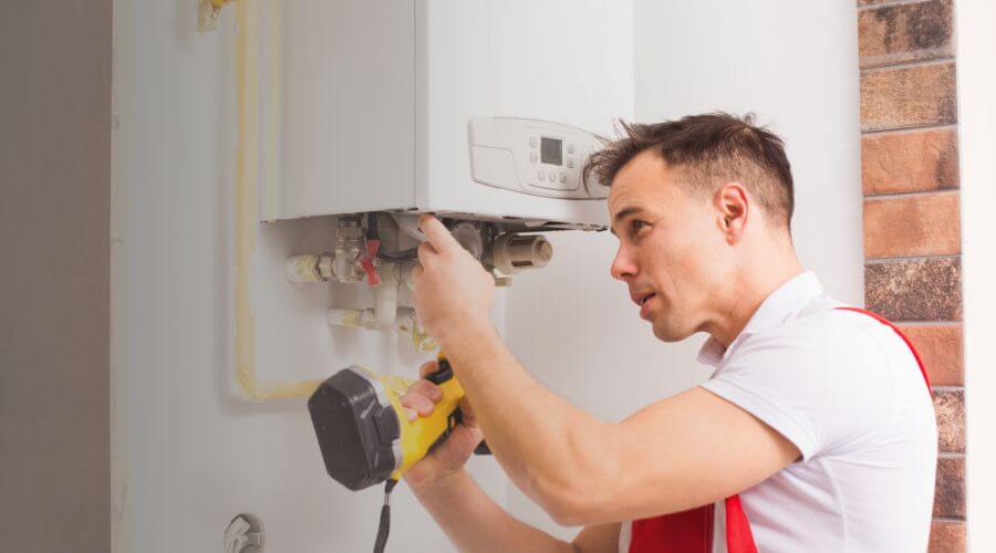 Local water heater installation in Hydetown, PA